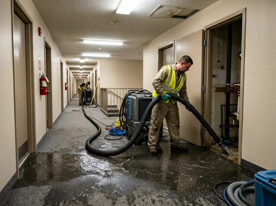 multi-unit-apartment-hallway-f-005 — frequently asked questions, Emergency Burst Pipe Water Extraction & Removal in Muse, PA